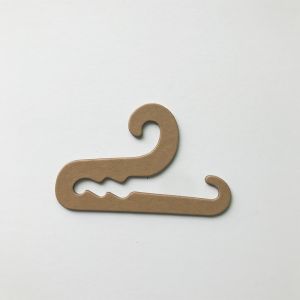 Eco Friendly Recycled Paper Cardboard Sock Hanger 1.5mm Thickness For Commercial