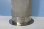 Rustproof Sintered 100mm Diameter Metal Filter Cartridge For Glass Industry