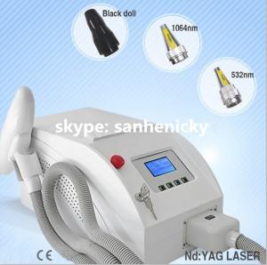 China Mini tatoo remvoal facial pore shrink beauty device ND Yag Q-switched laser price factory