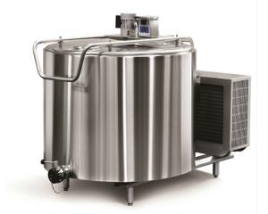 China Small 320kg Vertical Milk Cooling Tank 500 Liters factory