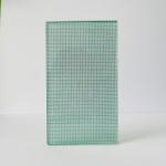 Decorative Art Gallery Laminated Mesh Glass Art Museum Laminated Glass Metal