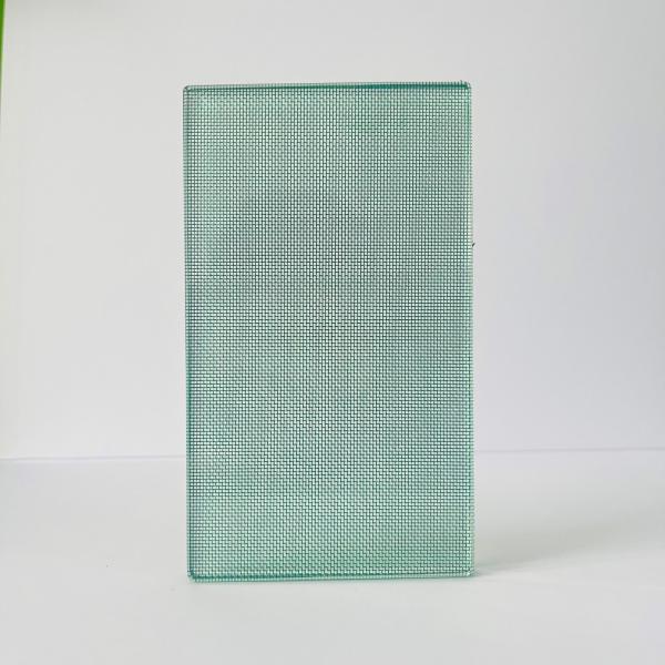 Decorative Art Gallery Laminated Mesh Glass Art Museum Laminated Glass Metal