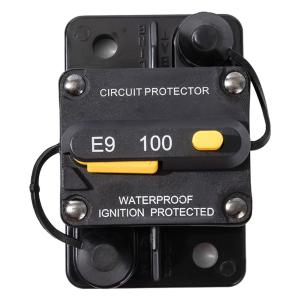 China 100A Manual Reset Automotive Circuit Breaker Switching Road Cutting Self Recovery factory