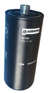 China Hydraulic / Gearbox Excavator Oil Filter Dust Off HF6317 P550416 factory
