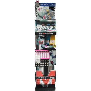 China Recyclable Cardboard Floor Display Stands Offset Printing Customized Color factory