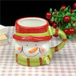 Christmas Mug 400ml Creative 3D Modeling Couple Coffee Cup Breakfast Milk Cup
