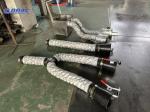 600 Degree Vehicles Exhaust Fume Extraction After DPF Cleaning With Dual Pipe