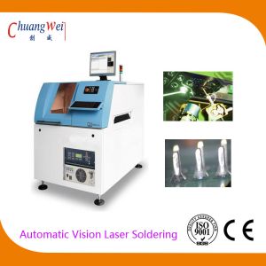 Low Energy Consumption Non-contact Laser Soldering System with CCD Coaxial