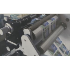 Auto Semi Rotary Die Cutting Machine With Hot Foil Stamping Automatic Label