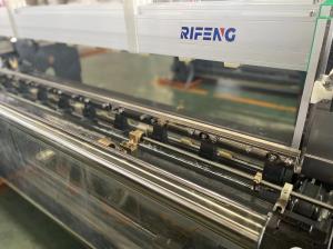 China Double Nozzle Air Jet Looms Let Off Textile Weaving Machine Dobby Shedding factory