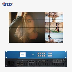China 220V Video Wall Controller with 600MHz Input Maximum Pixel Clock Frequency and -10-50ºC/0-50ºC Storage/Operating Temperature on sale