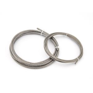 China 0.3mm Ss Wire Rope Customizable For Medical Purposes 1 x 7 wire rope factory