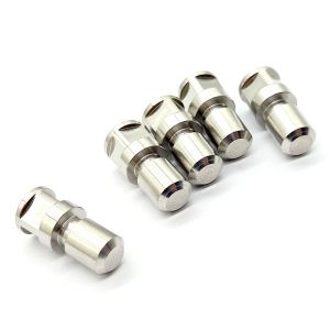 China Custom CNC Machined Nickel-Plated Hex Flange Threaded Inserts on sale