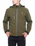 100% Polyester Water Repellent Custom Outdoor Clothing Removable Hood Breathable