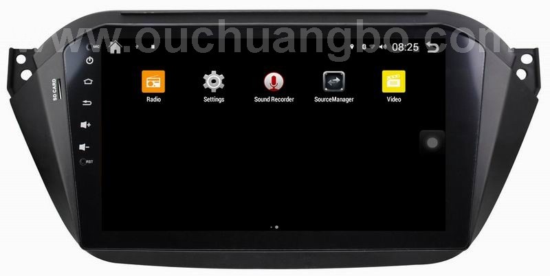 Ouchuangbo car multimedia stereo dvd navi for JAC S2 with 16GB Flash quad core AUX BT android 4.4 OS