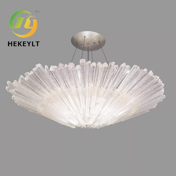 French Retro Luxury Crystal Chandelier Light Minimalist Creative Glass Dining