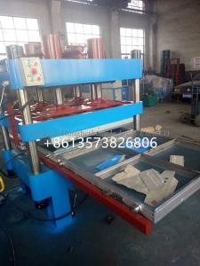 China Outdoor Playground Rubber Vulcanizing Equipment 1100*1100mm 12kW factory