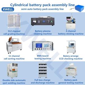 China 18650 21700 32650 Battery Pack Production Machine 80PPM For E Bike factory