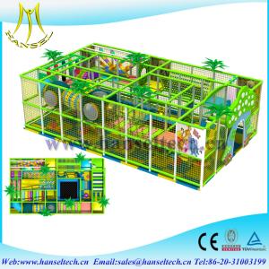 China Hansel 2017 best selling children indoor soft playground equipment kids playgrounds factory