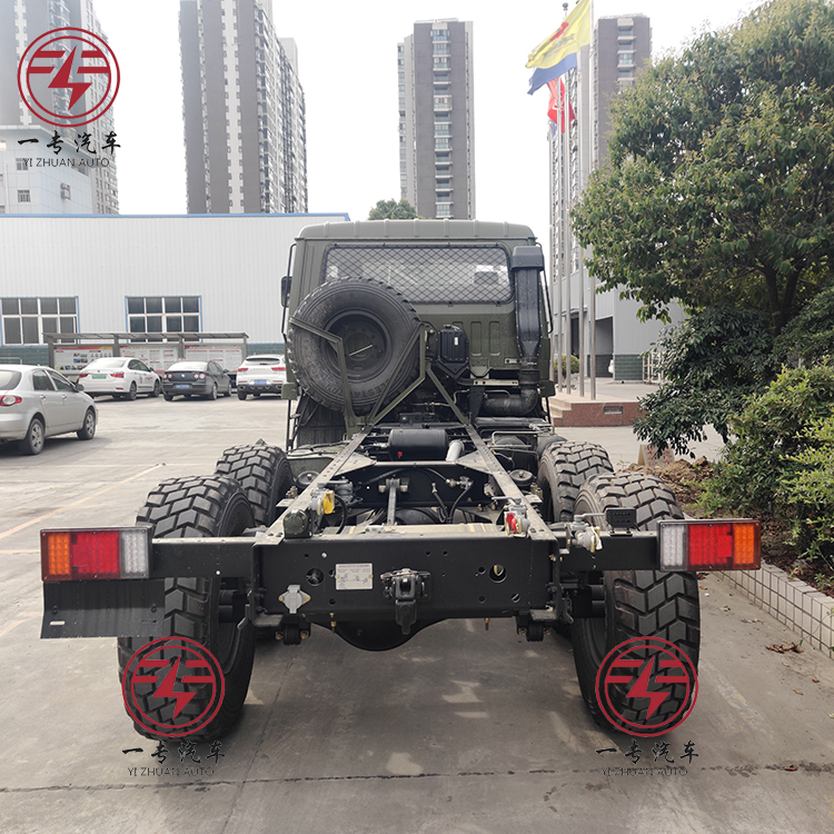 6x6 5ton Awd Cargo Truck Off Road Truck Chassis Double Cabin Medium-sized Diesel Dongfeng