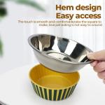 Wholesale Stainless Steel Pet Bowls anti-slip cat feeding bowls Dog Bowls