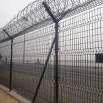 Anping Yuanmai Line Post 60*2mm Galvanized and power coated Airport Perimeter