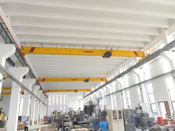 High transmission Efficiency Single Girder overhead Crane 15 ton span 1-15m high