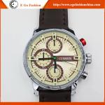 3 Subdials for Decoration CURREN Watch Blue Black Quartz Analog Watches Gift