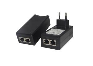 China 48Vdc,1A,48W Wallmounted POE Injector PoE Adapter factory