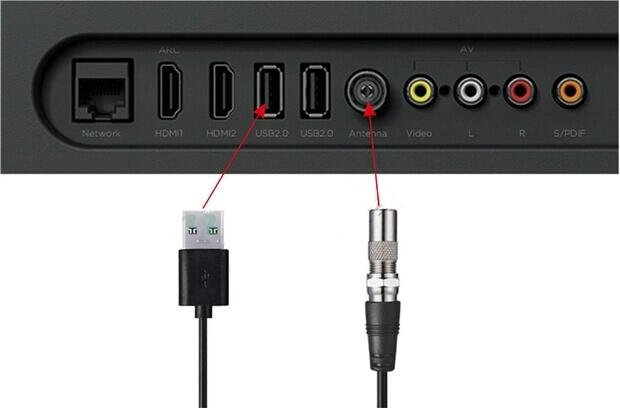 Indoor Portable DVB T DVB66 TV Antenna for ATSC Television PCI/USB TV Tuner