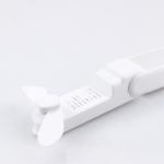 Portable Car Charger Adapter Small Hand Fan DC 5V 1A With 120 Degree Rotation