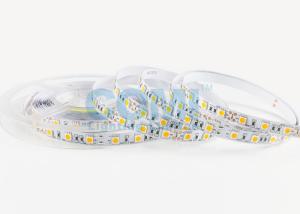 China 5050 LED Light Strips in Amber Color 1500 - 1700K , Dimmable LED Strip Lights For Home factory