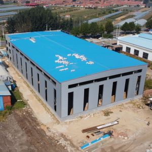 Prefabricated Steel Structure Warehouse with 50-Year Lifespan