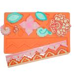 DIY Silicone Baking Utensils Cake Tools Fondant Silicone Lace Mat Sustainable