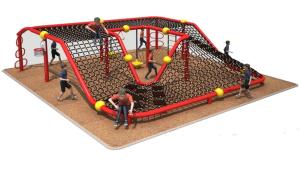 China Preschool Climbing Net Frame factory
