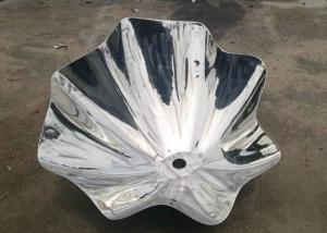 China Custom Size Mirror Polished Stainless Steel Shell Sculpture for Outdoor factory