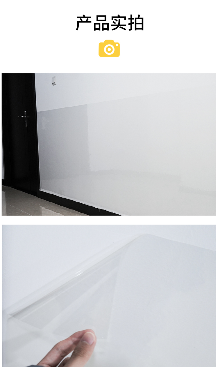Modern Design Style Transparent Protective Film for Interior House Decor and Wall Decoration