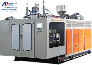 China 5L Oil Bottle HDPE Blow Molding Machine Plasitc Extrusion Electric Controlling System factory