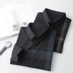 Long Sleeve Striped Shirts Men Slim Fit Vintage Fashions Autumn Clothing Custom