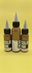 60ML 120ML Solid Tattoo Ink Micro Pigment Light Brown Tattoo Ink