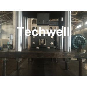 Single Side Adjustable Small C Purlin Roll Forming Machine with PLC Frequency