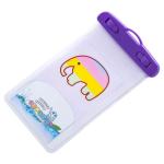 Universal Waterproof Mobile Phone Dry Bag , Underwater Cell Phone Pouch For