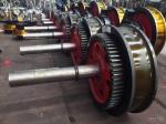 ZG430-640 Alloy Steel Crane Wheel Sets Crane Spare Parts