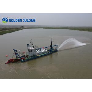 800m3/h Dredger Boat JLCSD250 Cutter Suction Dredger Efficiently Dredging