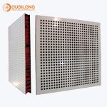 Fireproof Interior Wall Aluminum Honeycomb Panel Aluminium Architectural Tiles