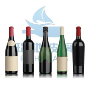 China Most Popular Style 500ml 750ml Empty Liquor Wine Glass Bottles with Hot Stamping factory