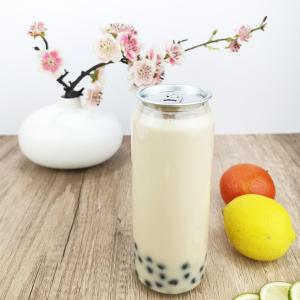 China Plastic 0.5 Liter PET Food Container Bottles With Easy Pull Cover Cold Pressed Juices factory