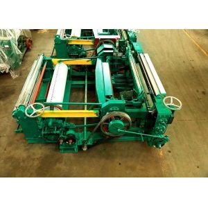 Durable Numerical Control Wire Net Weaving Machine , Stainless Steel Wire Mesh