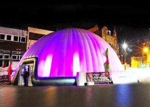 China Led Lighting Inflatable Event Tent , Customized Inflatable House Tent For Outdoor Parties factory