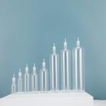 Customization Round PET E Liquid Bottle with Childproof Neck and Screen Printing